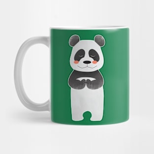 Little Prayer Panda in his Bamboo Forest Mug